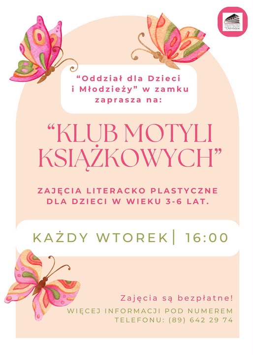 KLUB KSIAZKOWYCH MOTYLI