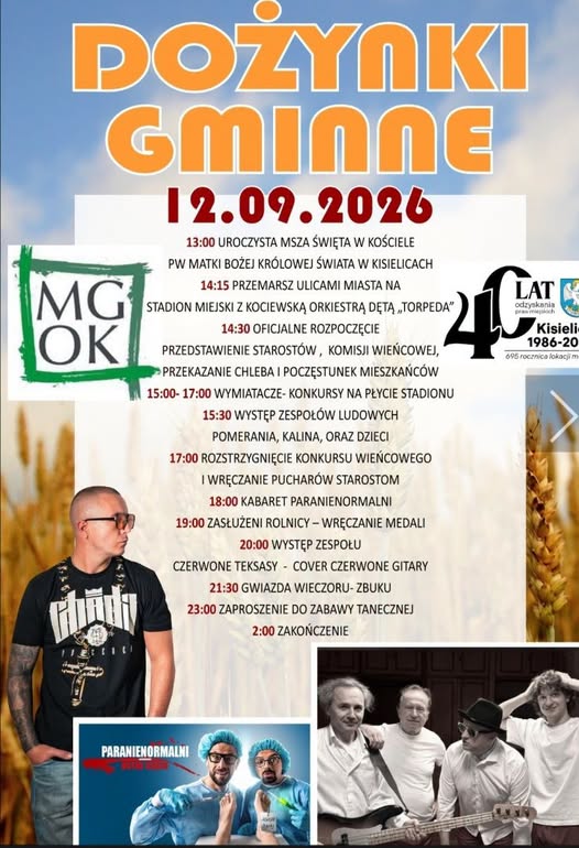 dozynki gminne w kisielicach przy iławiwe